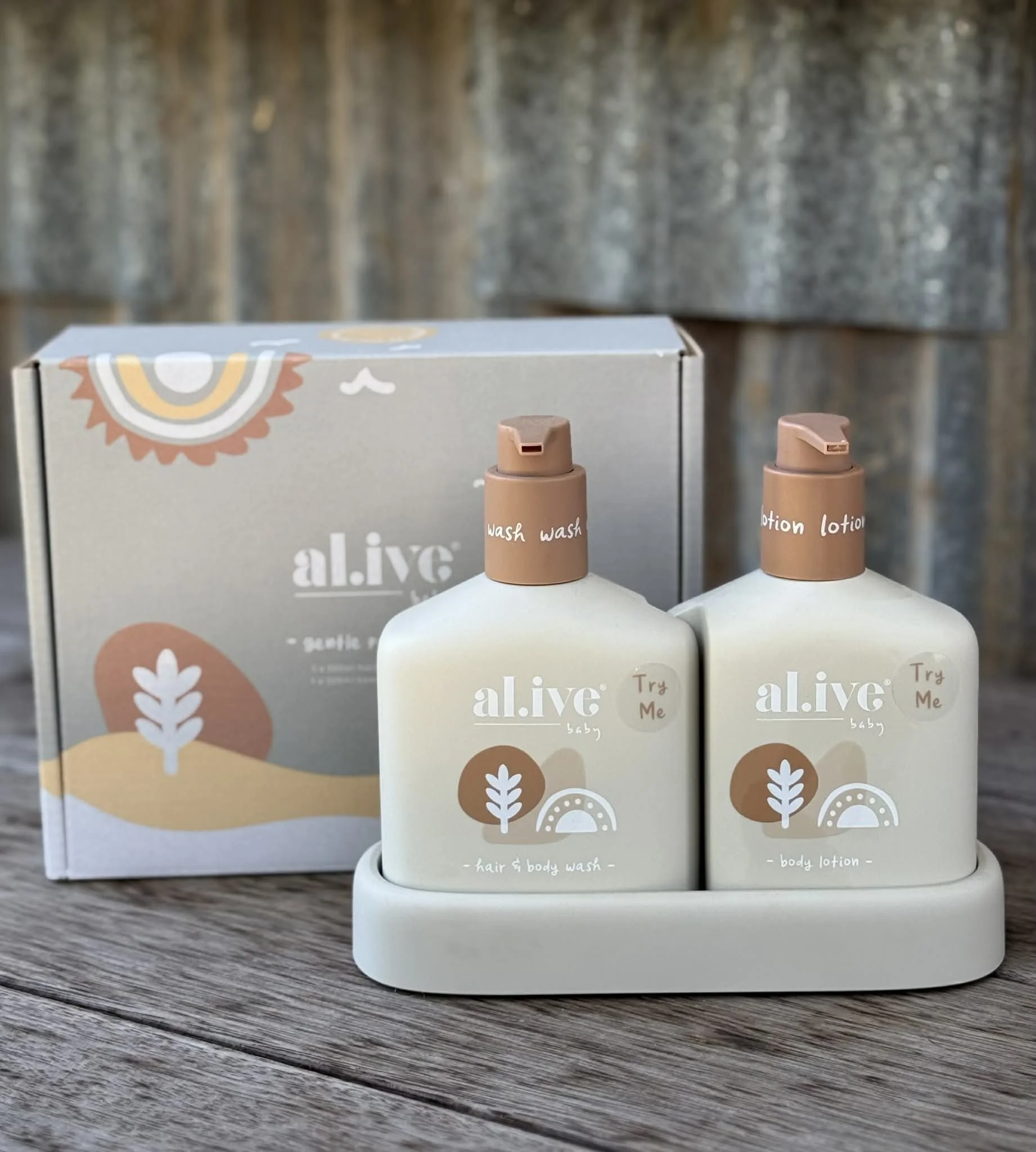 Alive Baby Hair & Body Duo