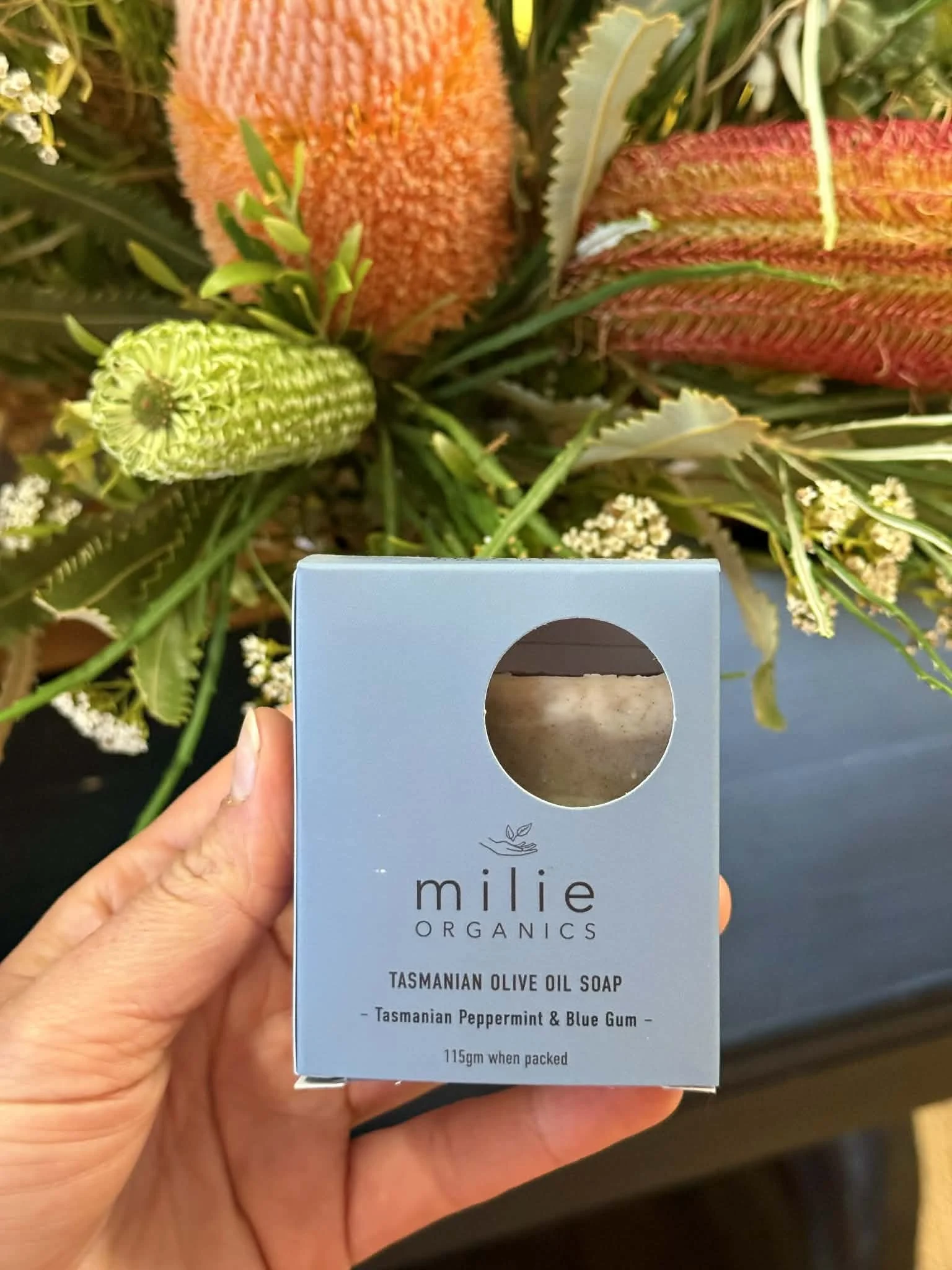 Tasmanian Peppermint & Blue Gum Olive Oil Soap