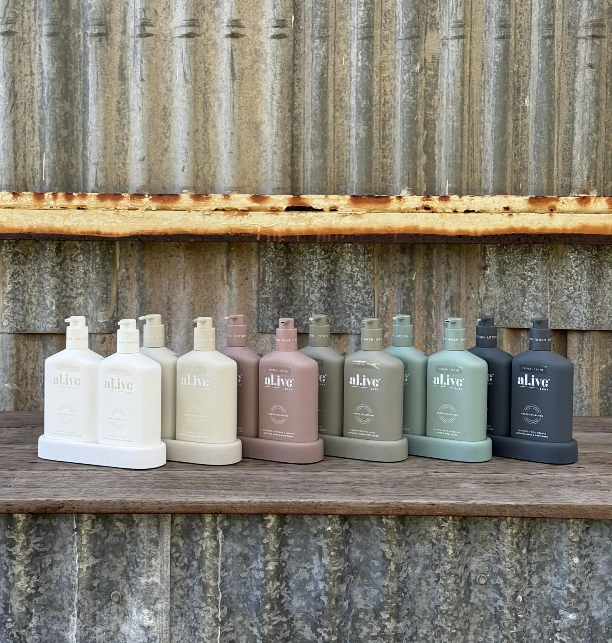 Alive Body Wash & Lotion Duo