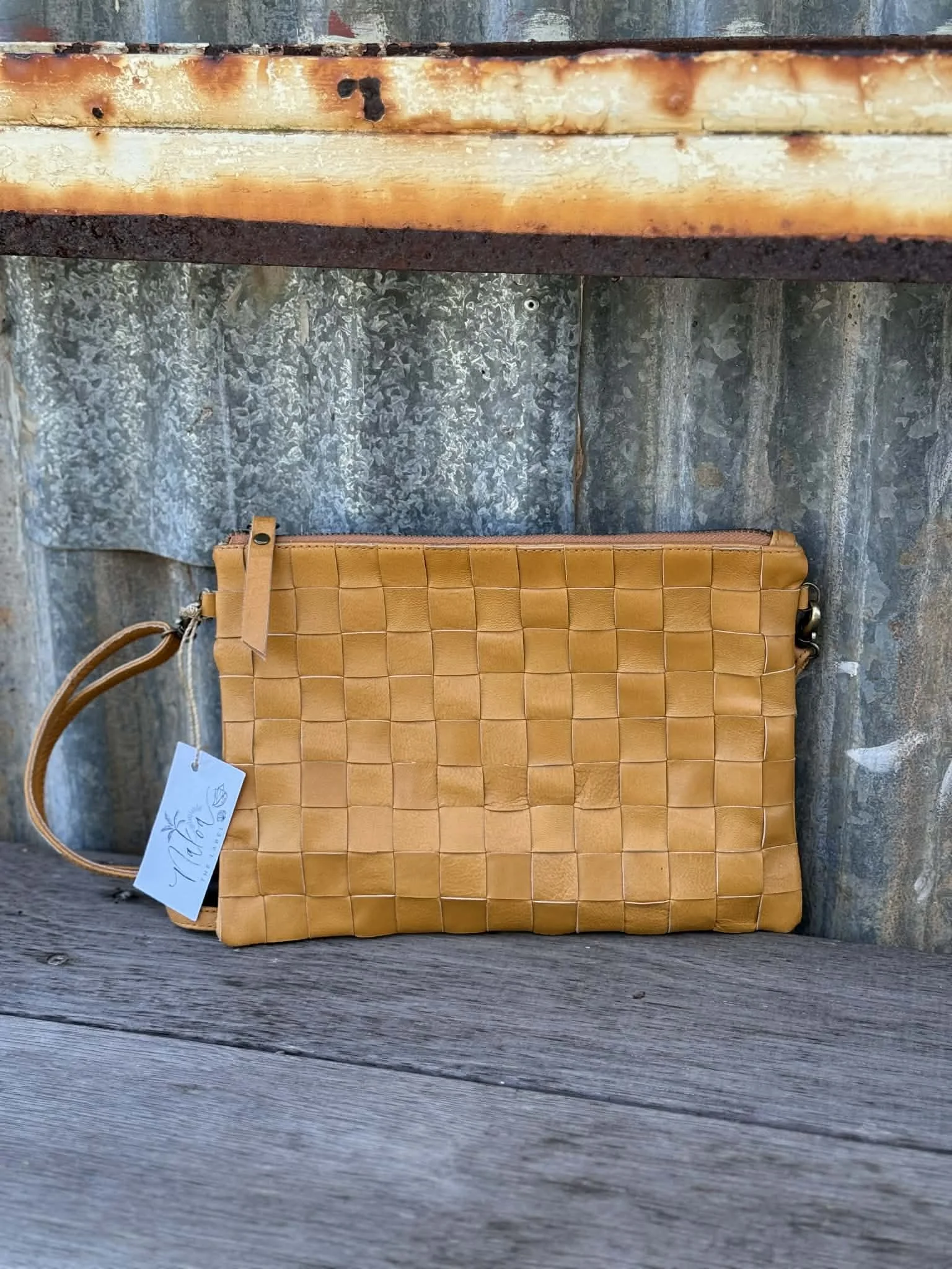 Sanur Woven Crossbody Bag