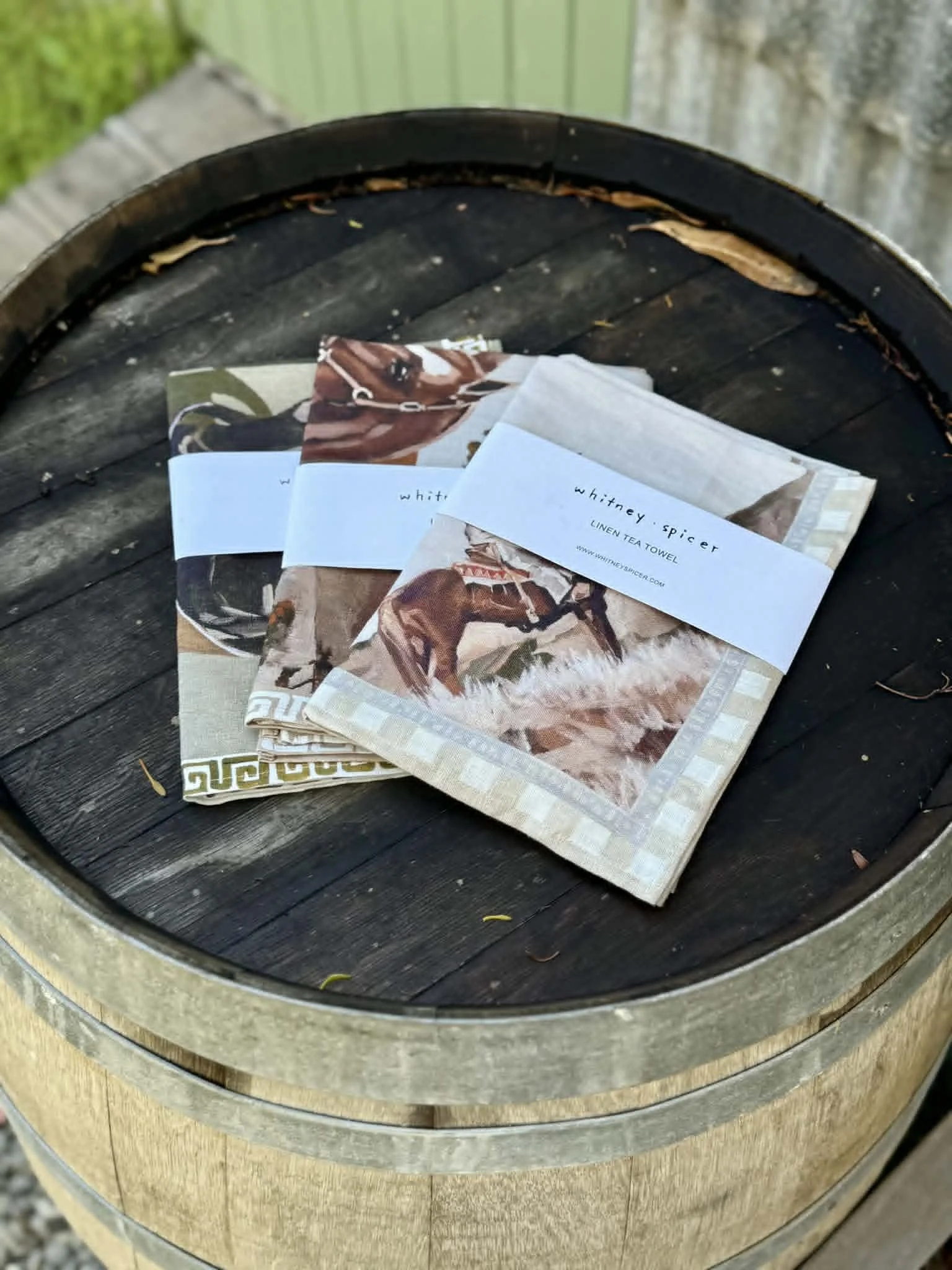 Whitney Spicer Linen Tea Towel