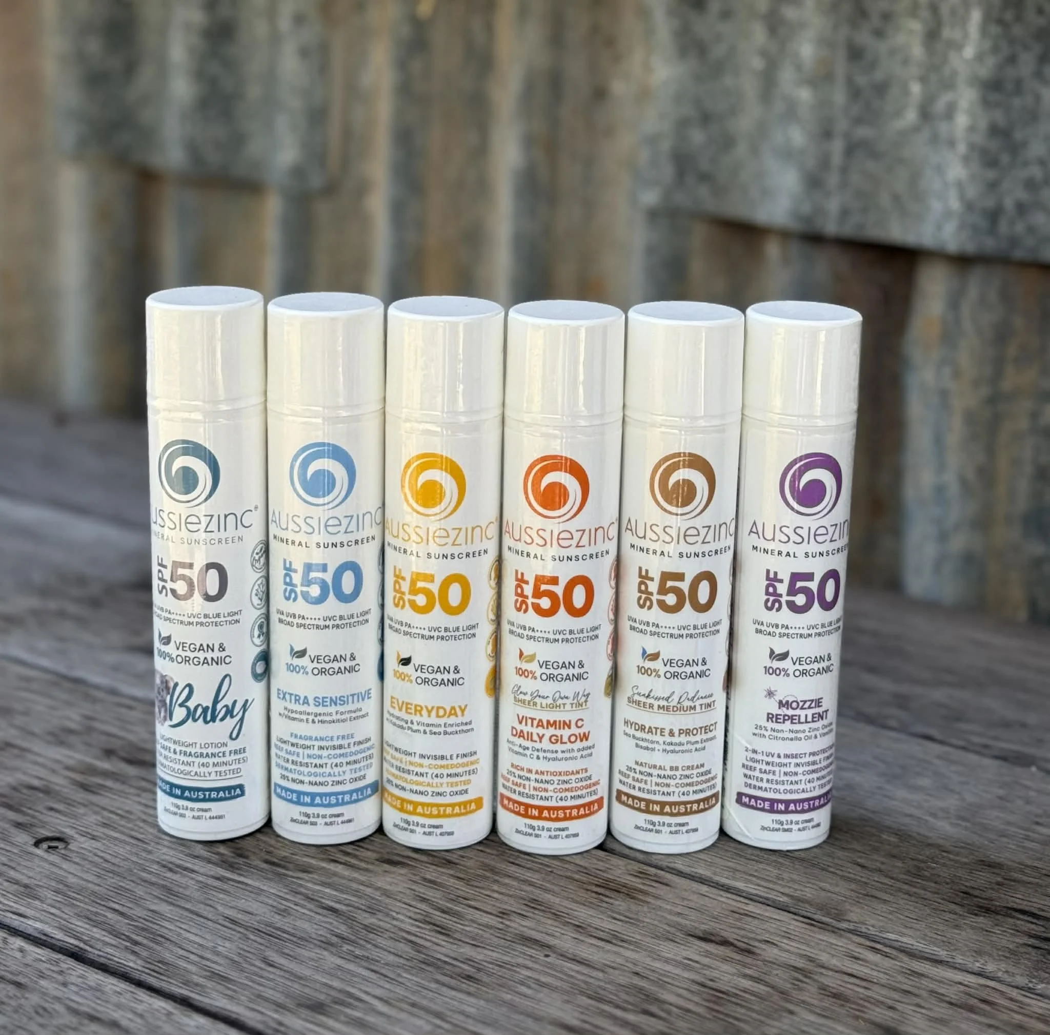 AussieZinc Mineral Sunscreen SPF50+