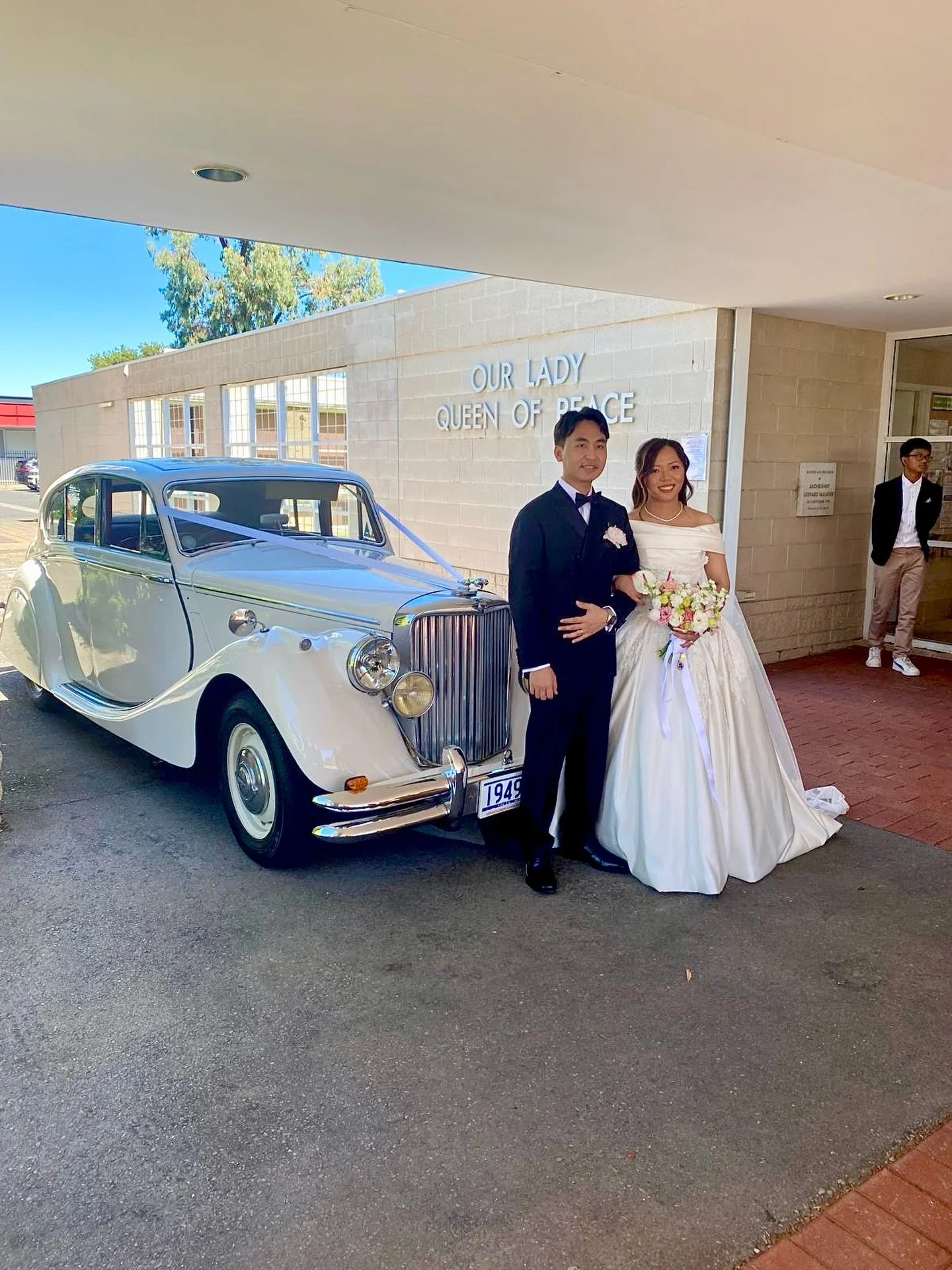 Sonia and Liam got in touch just a week before their wedding, and we were more than happy to help! 💍🙌🏻

Wishing this beautiful couple a lifetime filled with happiness and a bright future together 💞

#adelaideweddingcars #weddingcarsadelaide #adel