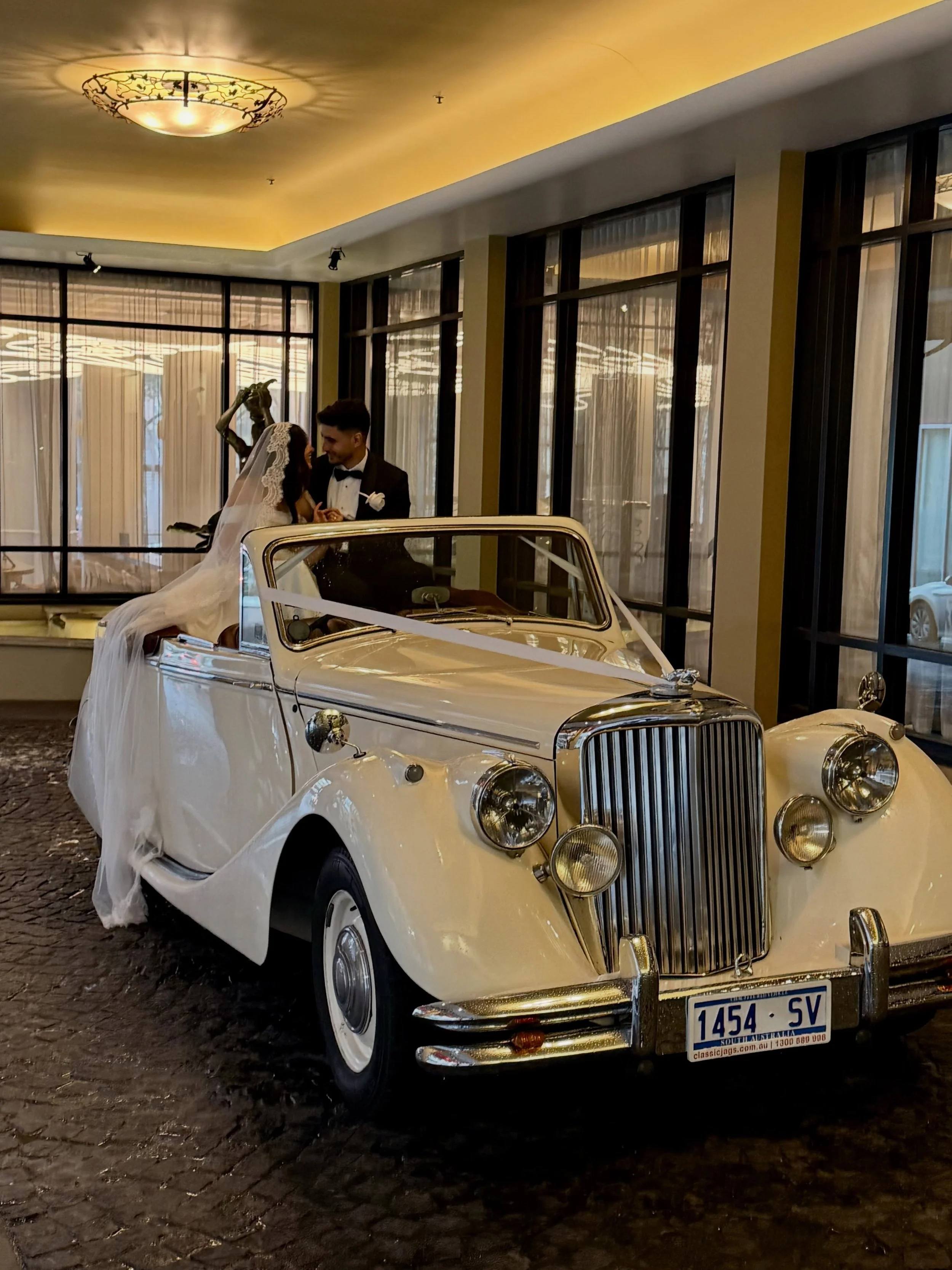 We are so thrilled to share some of Cass and Nayer&rsquo;s beautiful wedding pics with you! 💕 

Congratulations to the happy couple, wishing you both nothing but a lifetime of happiness together 🥂🙏🏼

The couple chose Adelaide&rsquo;s only Mark V 