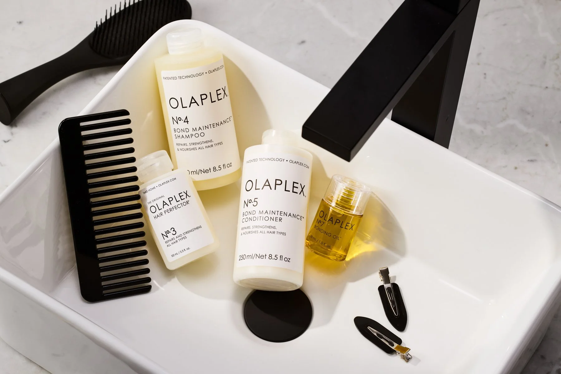 5030_CORE_GROUPSHOT NO. 4 NO. 5 250 NO. 3 NO. 7_OLAPLEX.JPG