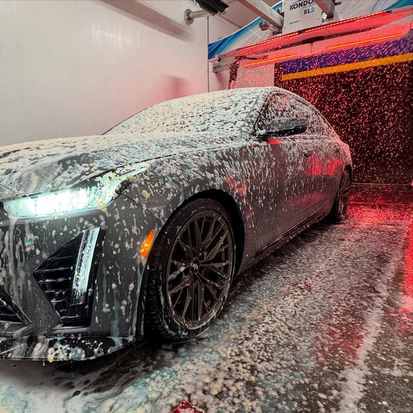 Grand Opening Special 🫧
Buy 3 washes, get 1 free! 

Now featuring our state-of-the-art touchless IBA automatic wash. Our high-speed dual-arm system moves around your vehicle to deliver a powerful, even clean using premium wash solutions &mdash; all 