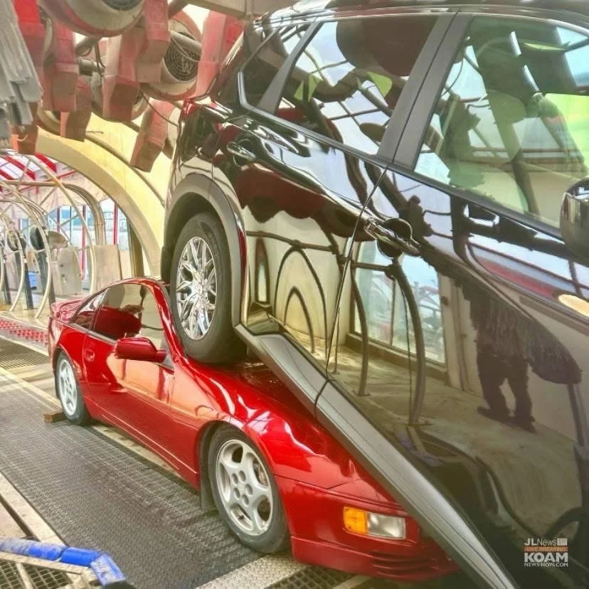 This is exactly why people are making the switch to touchless 👀

No tracks
No conveyor
No chance of someone hitting your car mid-wash

At Enthusiast Auto Wash, you&rsquo;re in full control the entire time.

Stop risking it &amp; come try touchless! 