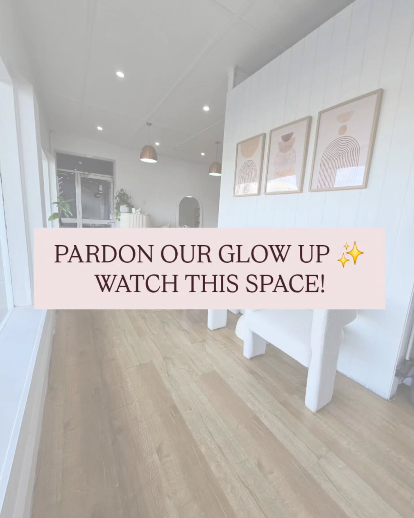 We are CLOSED for renovations this week. Back in our new salon Tuesday 9th September 🙌🙌🙌
We can't wait for you to see it ✨️
#PortMacquarie #plumstudio