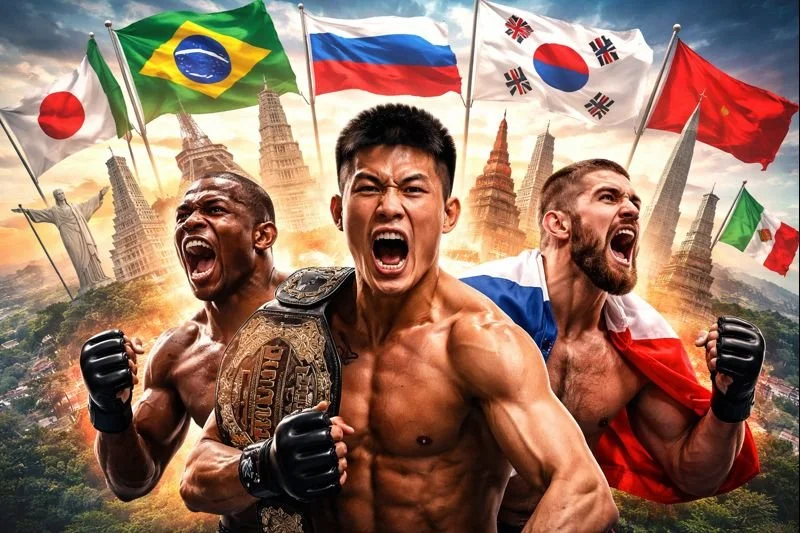 The Global MMA Shift: How the Rest of the World Is Redefining the Sport in 2026