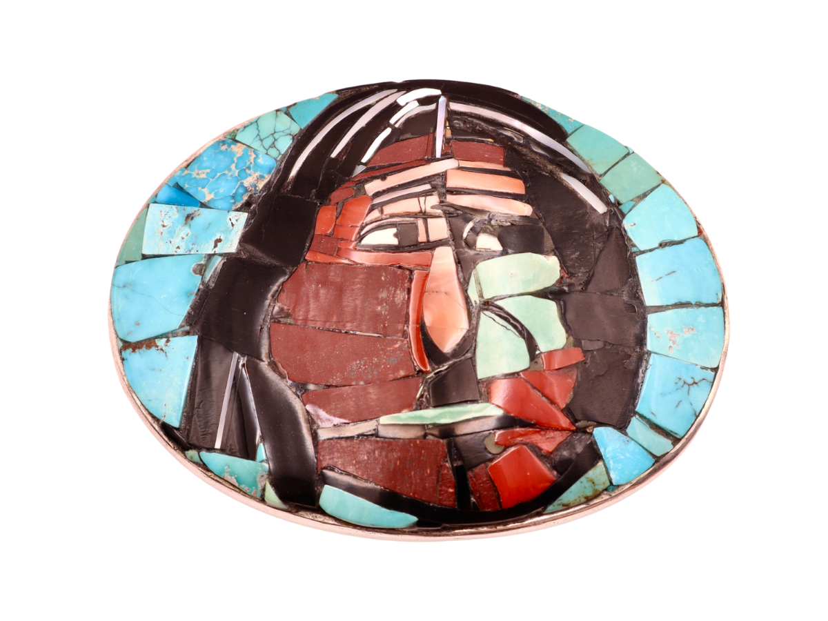 Danny Romero Oval Portrait Buckle 4