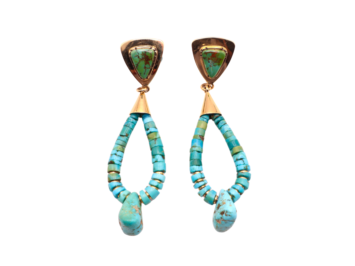Don Supplee 14k Gold Early Jacla Earrings