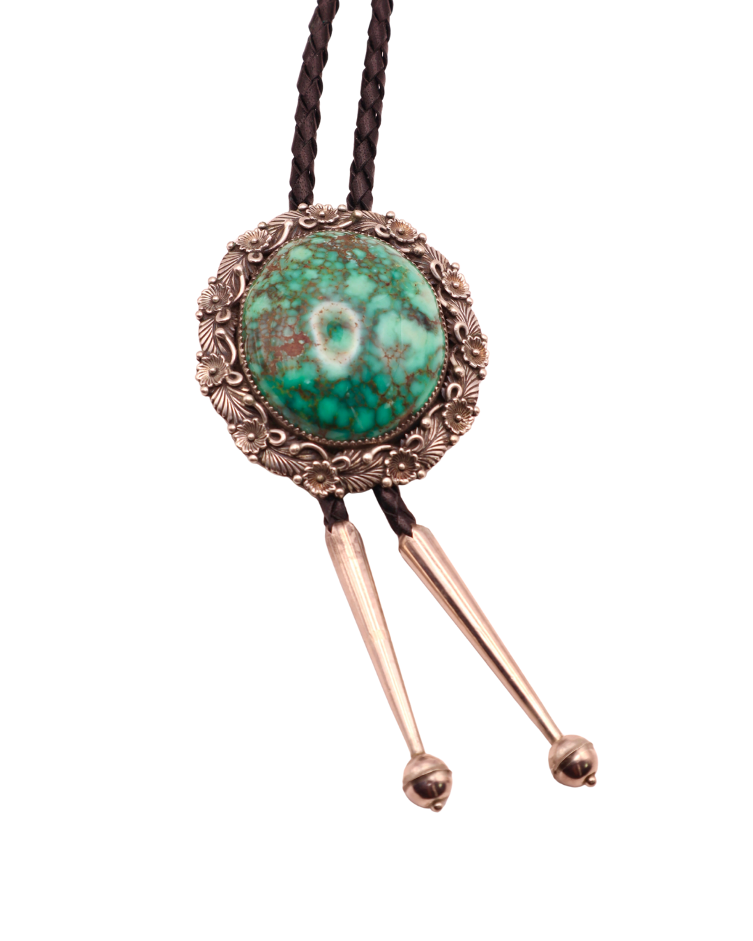 Peterson Johnson Carico Lake turquoise bolo
