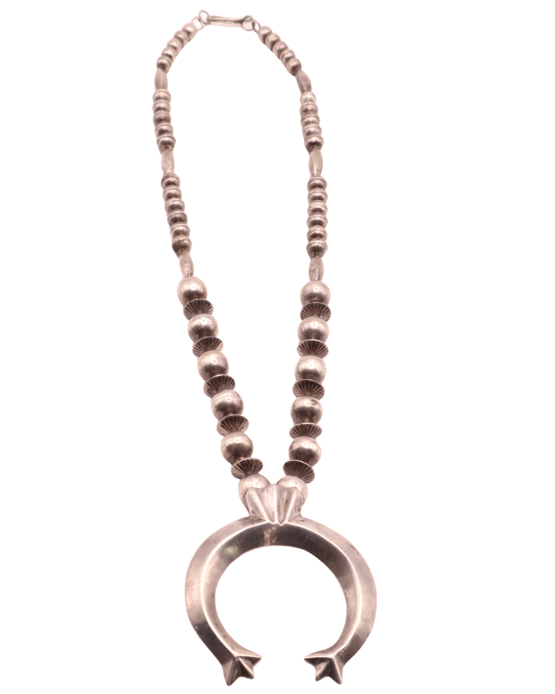 Plain Silver Naja on Beads