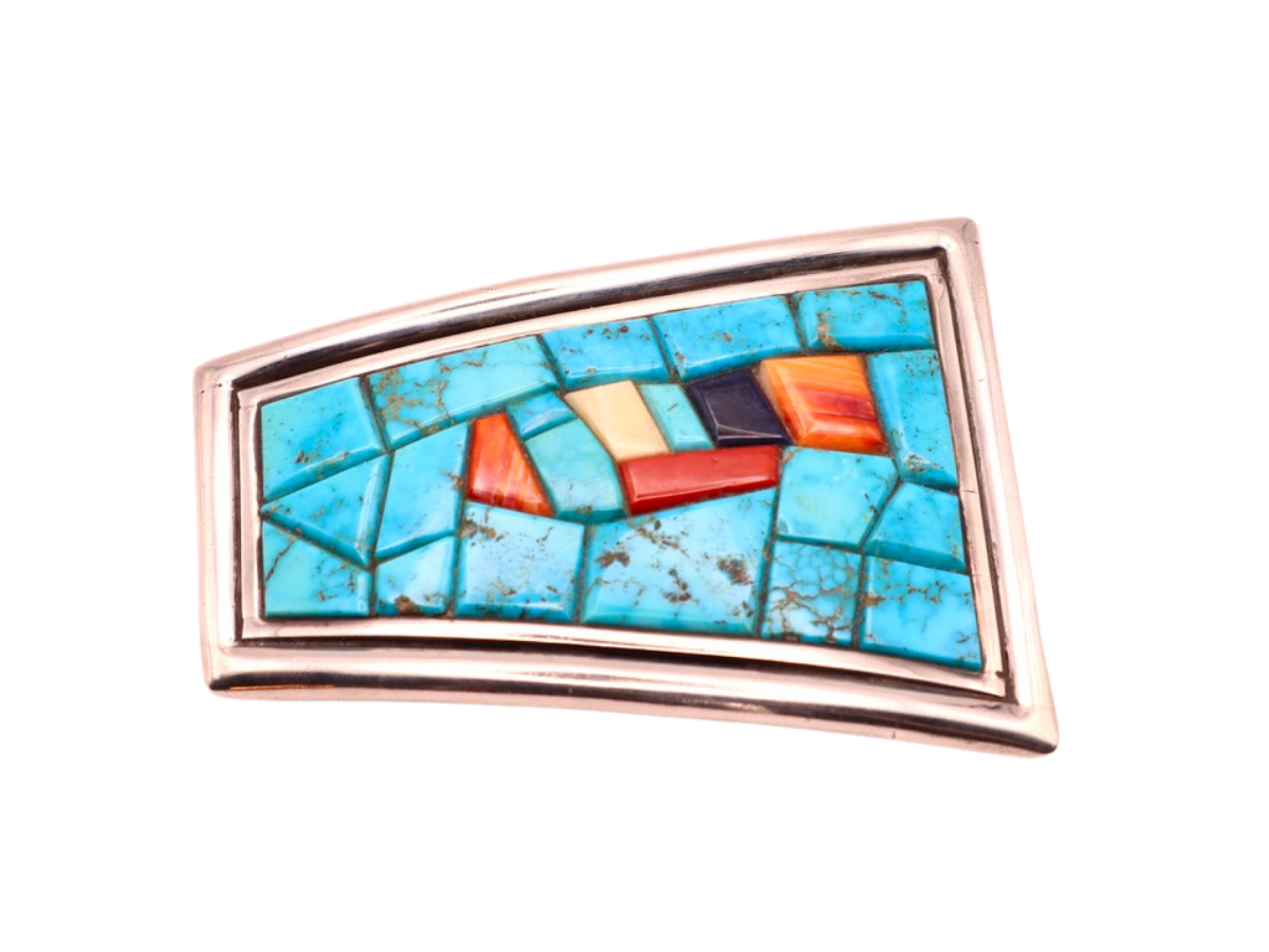 Victor Gabriel Morenci inlay buckle