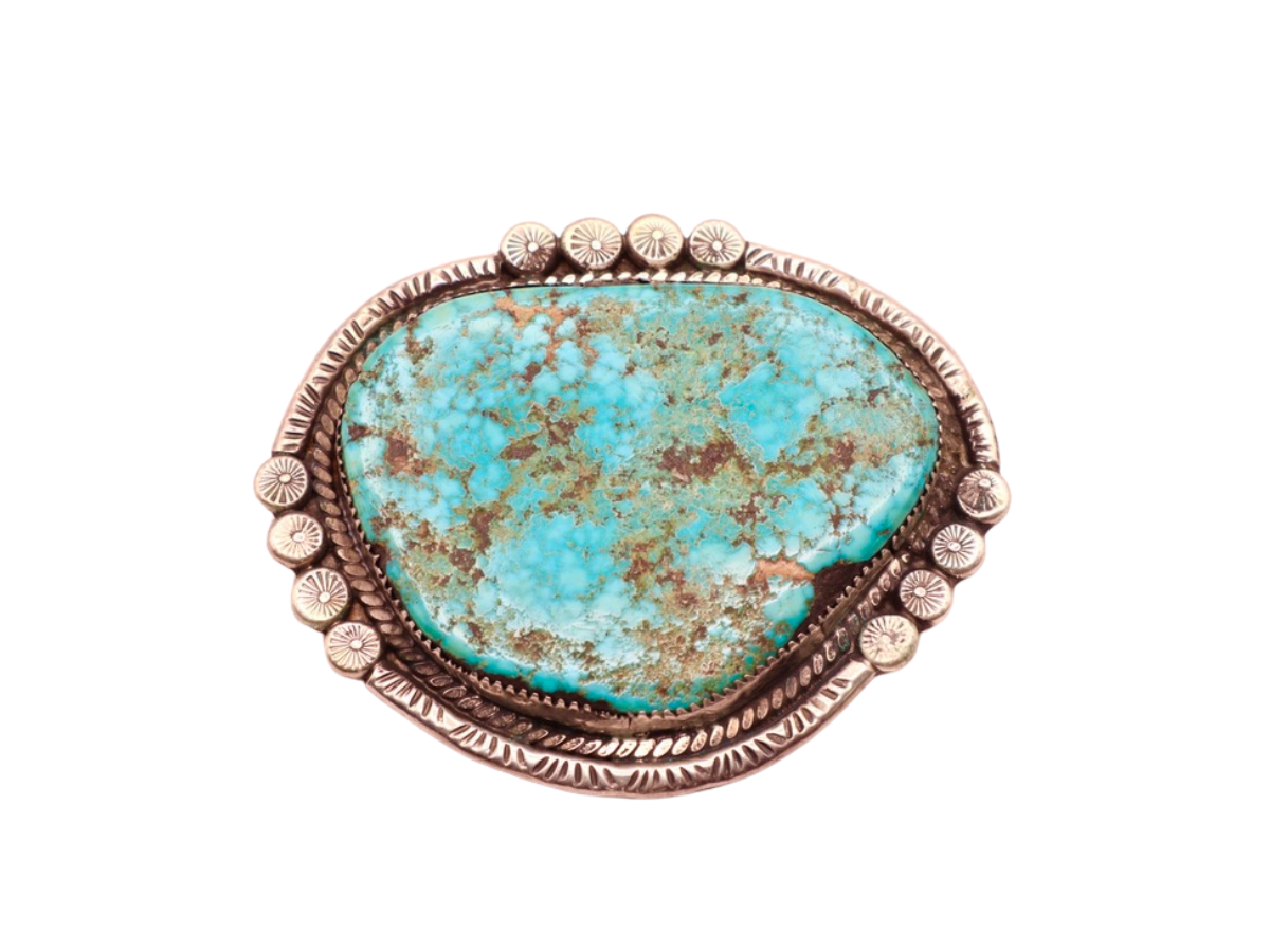 Turquoise Mountain Web Pin
