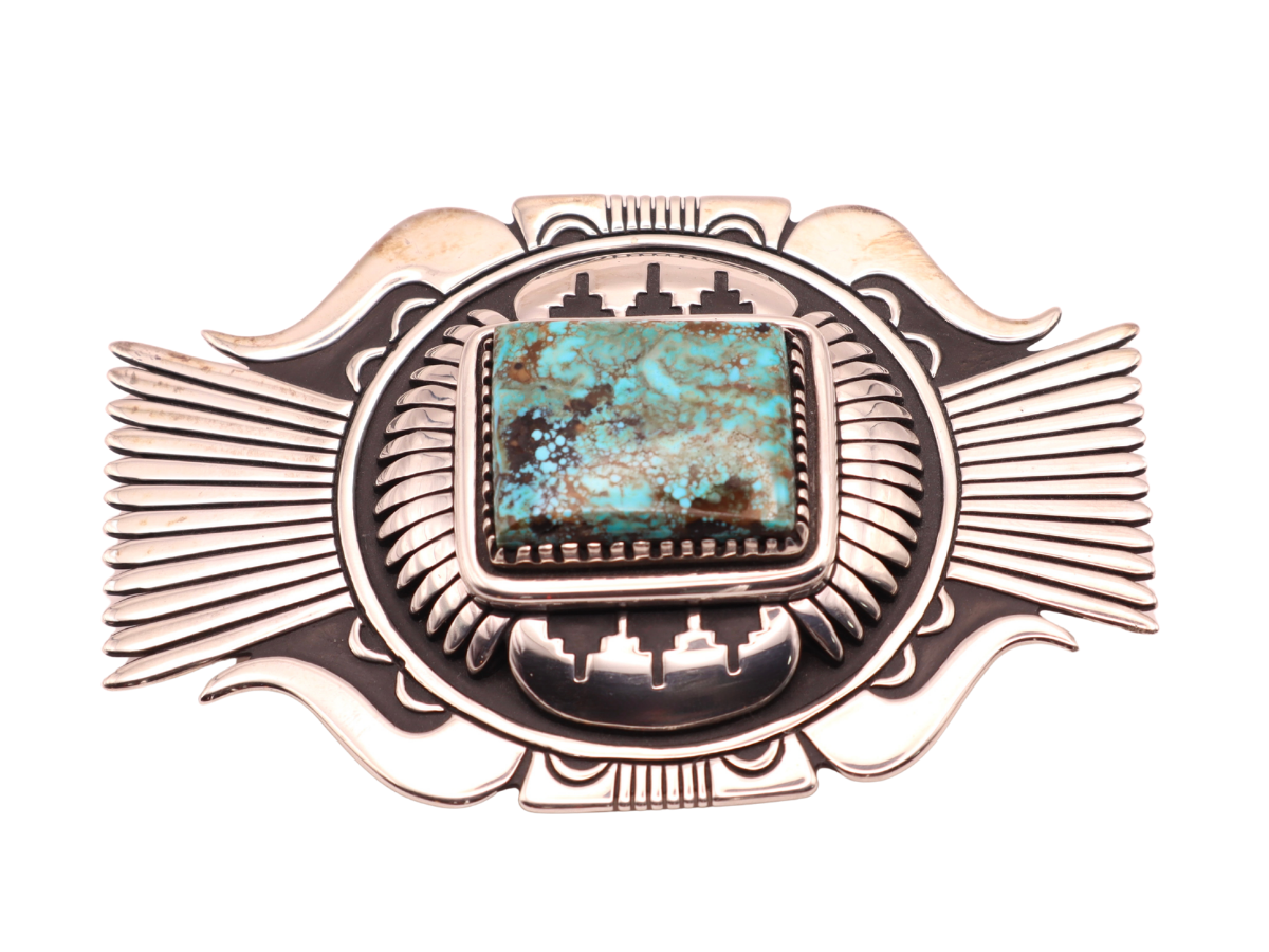 Steven J. Begay Nevada Blue Buckle
