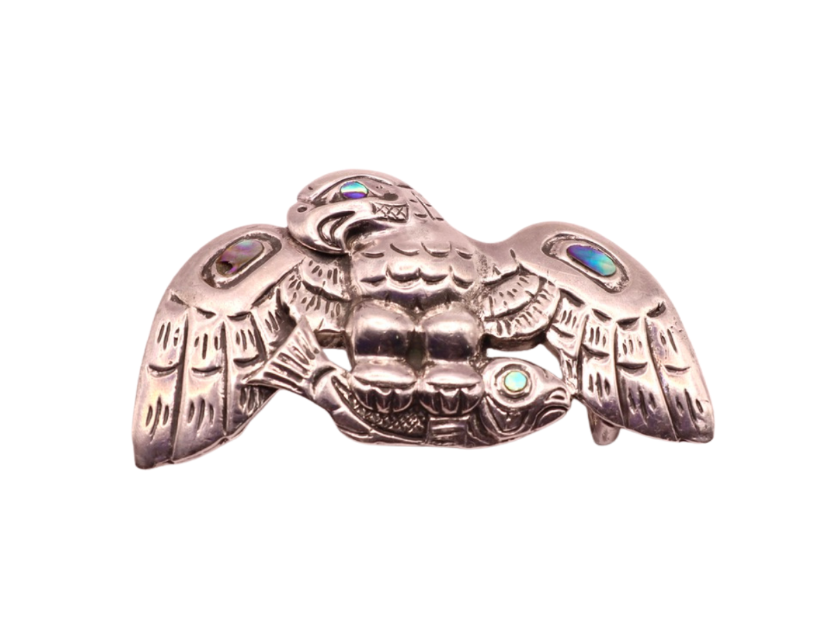 Patty Fawn Cast Eagle Buckle
