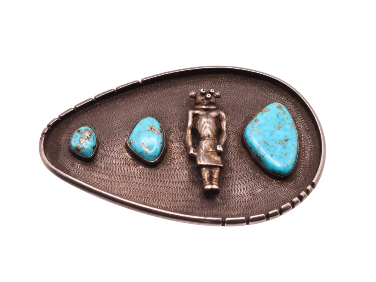 James Little Mudhead Turquoise Buckle