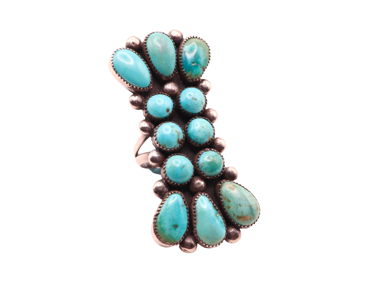 Zuni Petit Point Dot Butterfly Ring