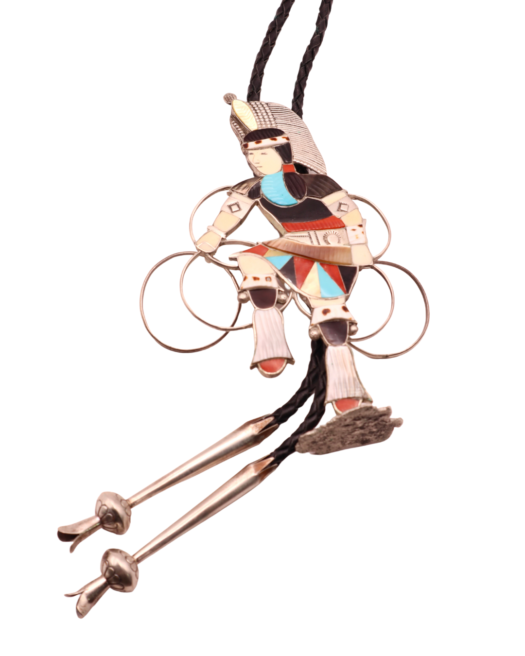 Eddie Beyuka Four Way Hoop Dancer Bolo