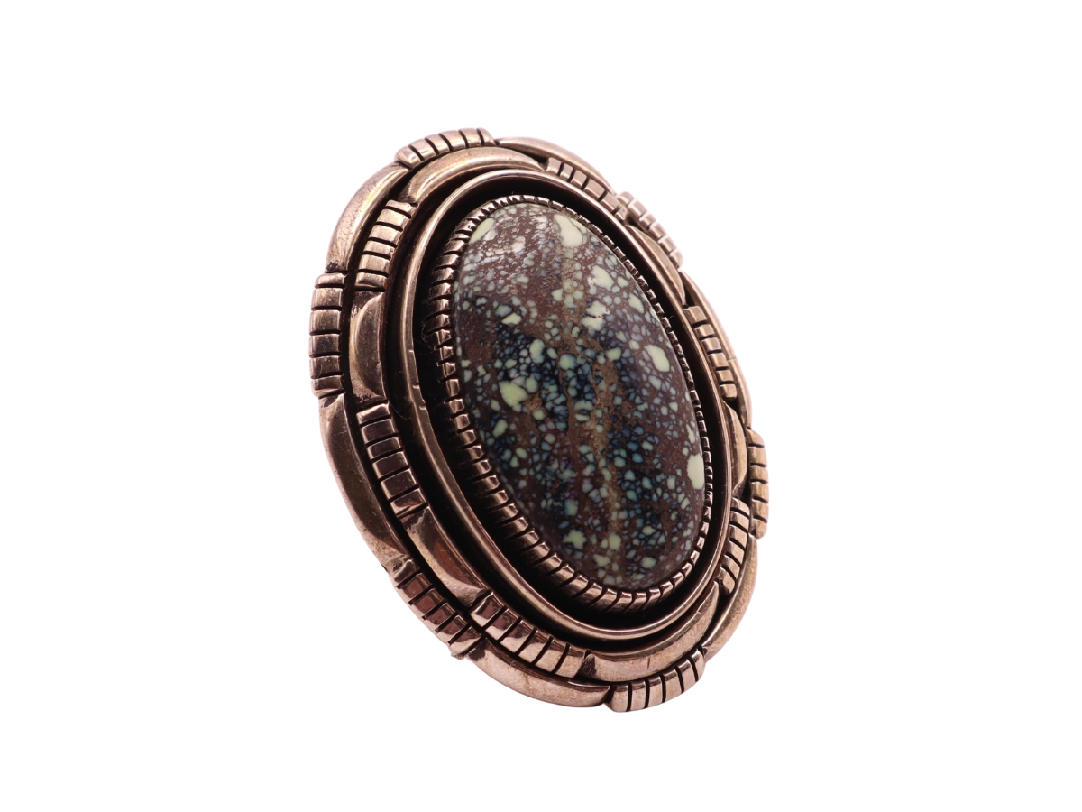 Royal Web Verasite Oval Ring 7.5