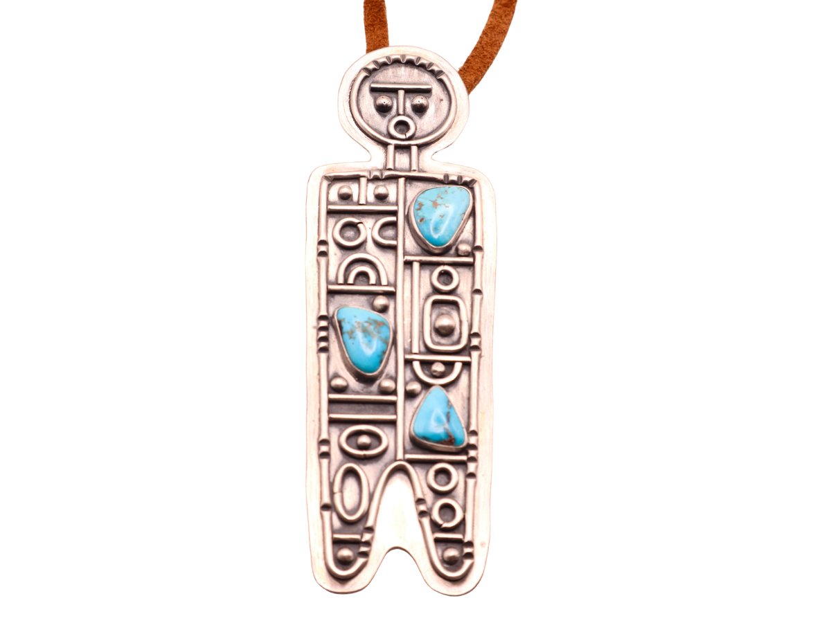 Morris Muskett Turquoise Pendant