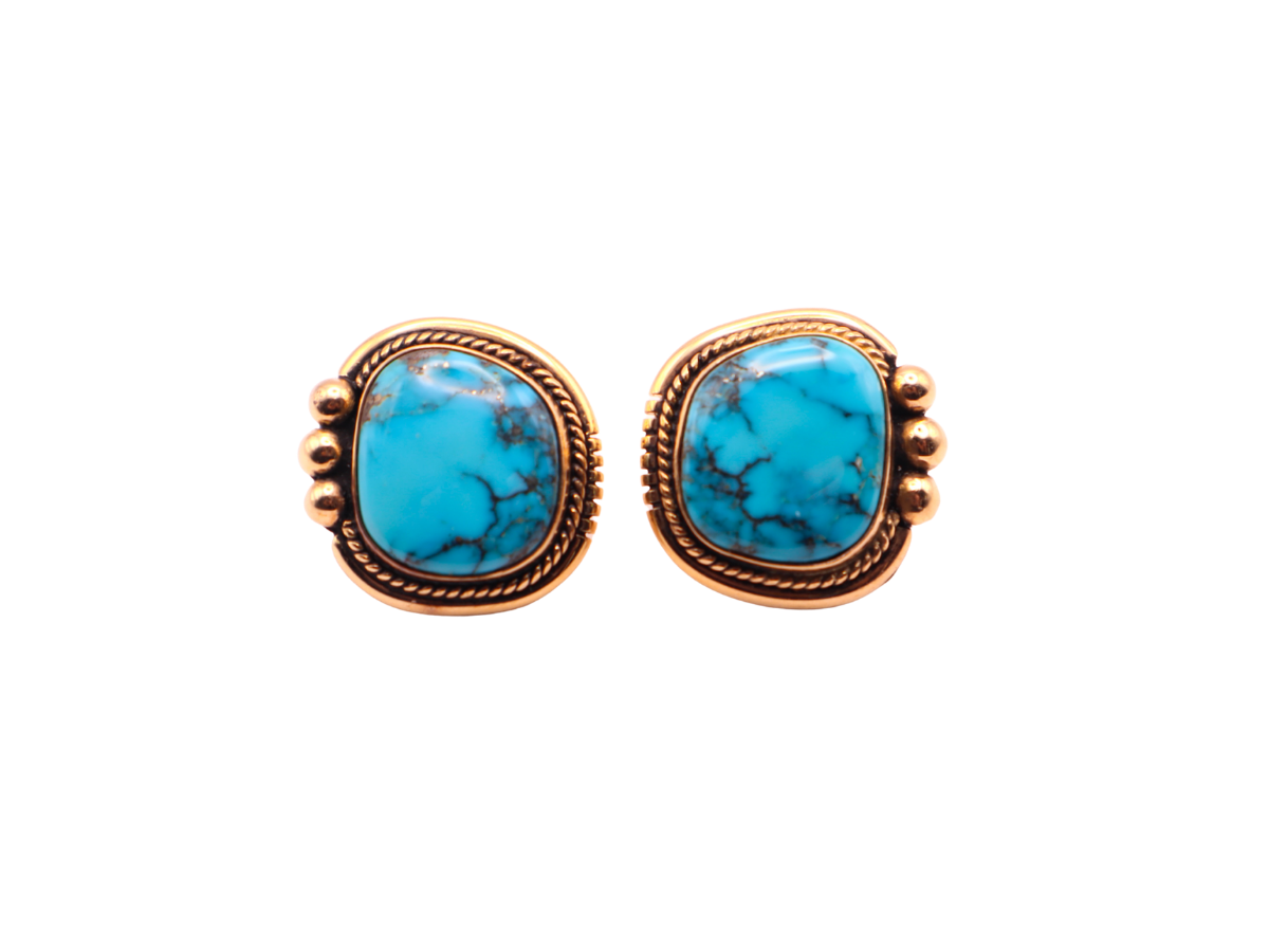 Will Vanderver 14k High Grade Morenci Earrings