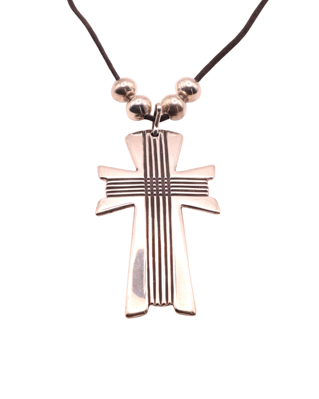 Cippy Crazyhorse Single Cross Pendant