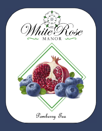 Description: Green. Caffeine. Green tea with blueberries and pomegranate.
Recommended: Pour boiling (150-180°F) water over tea leaves.
Note: Several teas are fabulous when poured over ice.
