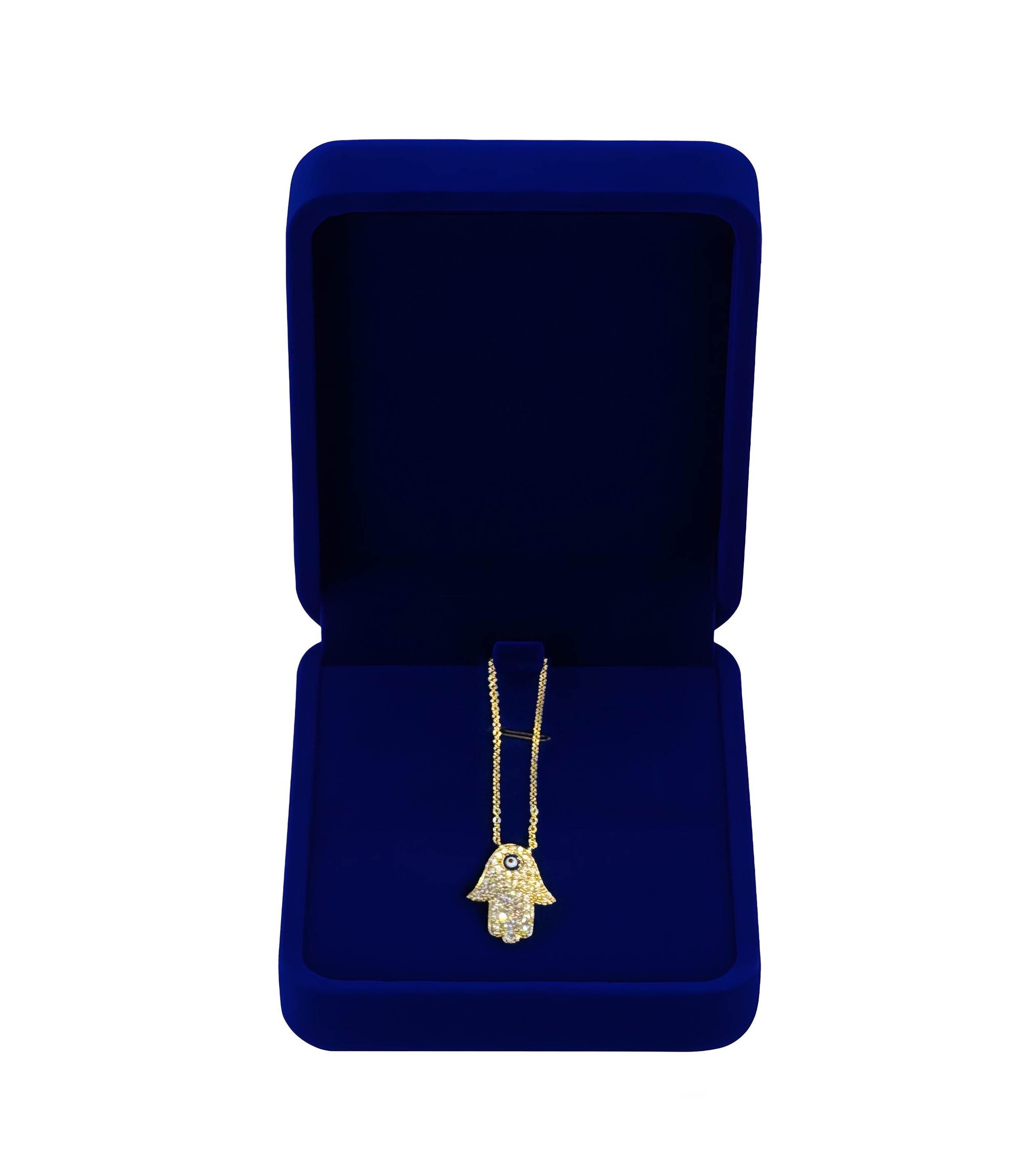 No Nazar Gold Divine Guidance Necklace