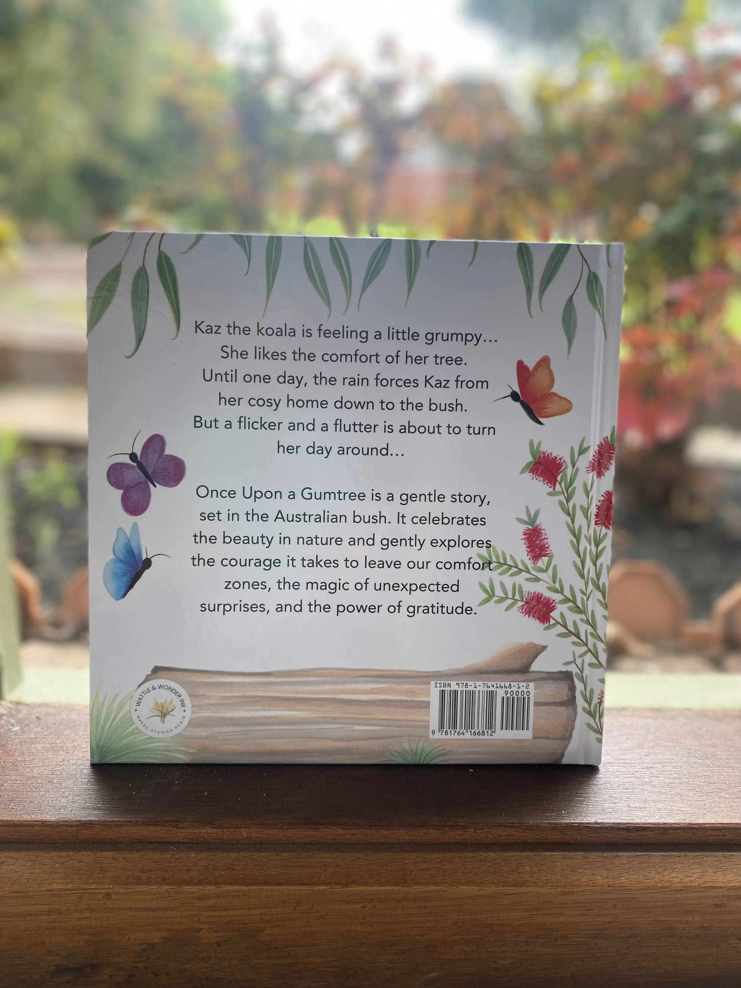 Once Upon a Gumtree Back Cover