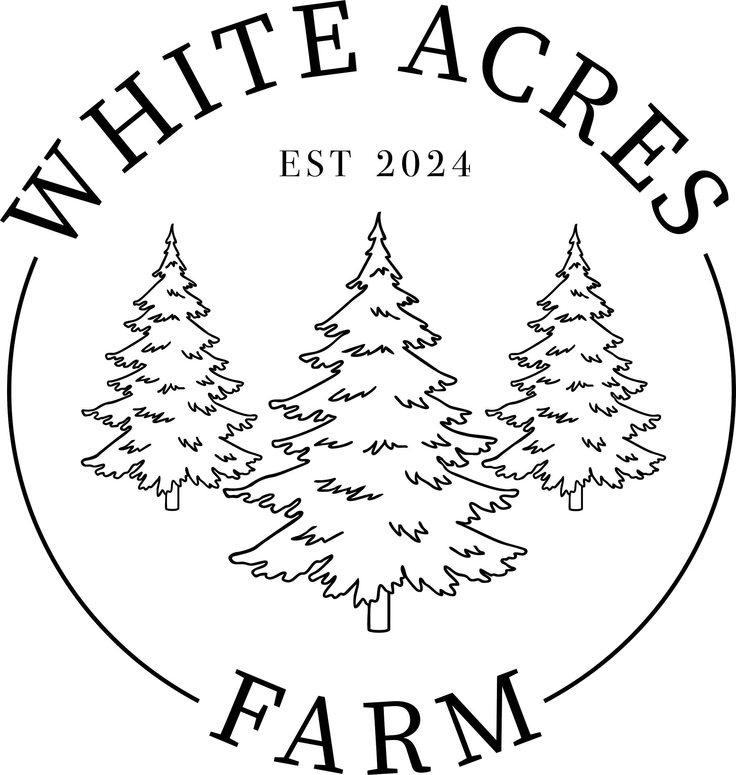 White Acres Farm Logo