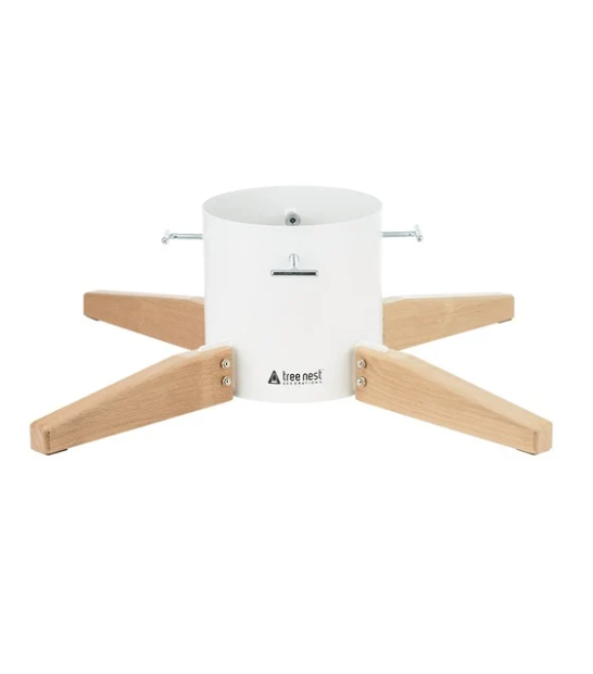 Tree Nest Christmas Tree Stand - White