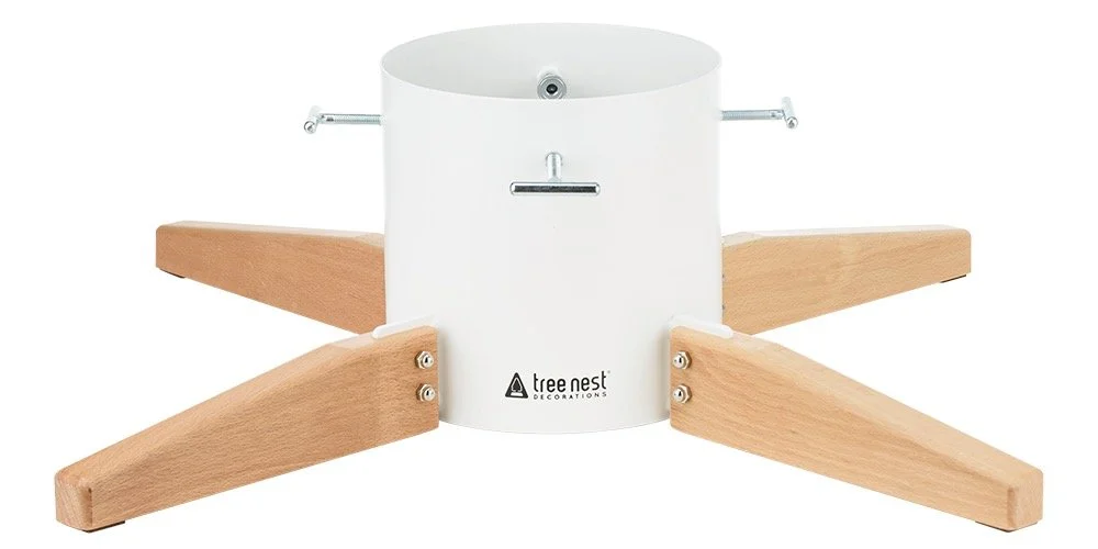 Tree Nest Christmas Tree White