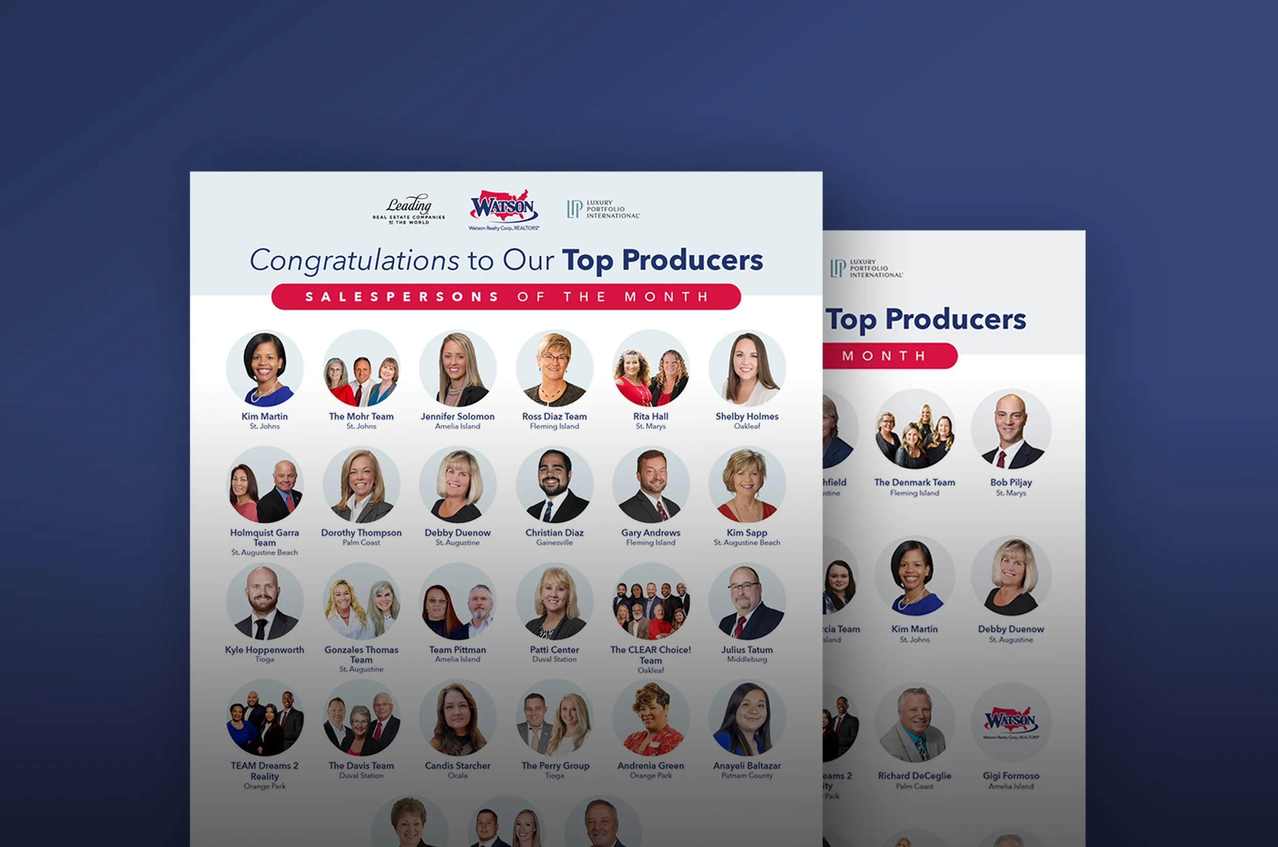 Watson Realty Corp. — Top Producers