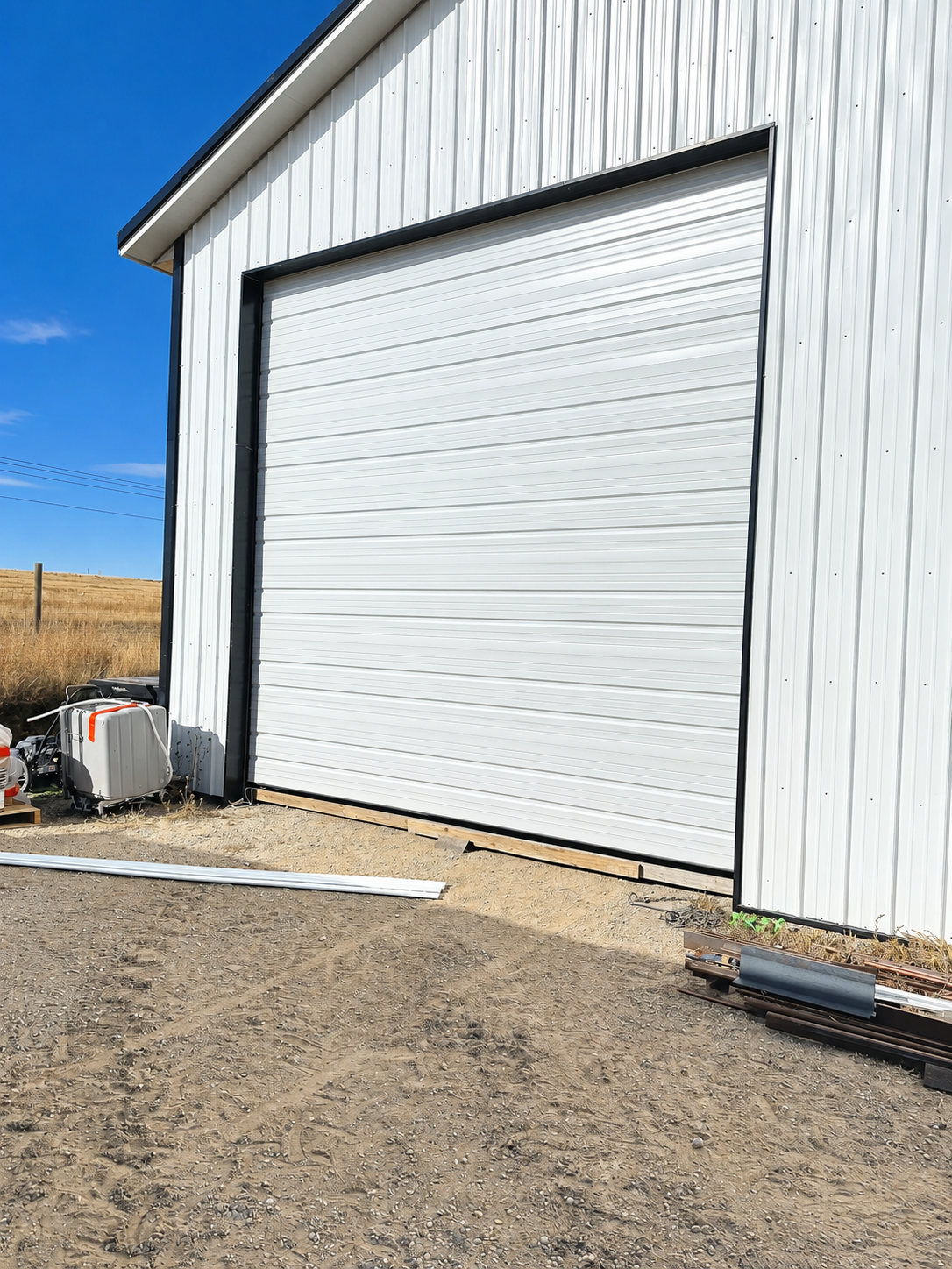 Commercial rolling garage door serviced by Galaxy Doors in South Denver, Colorado