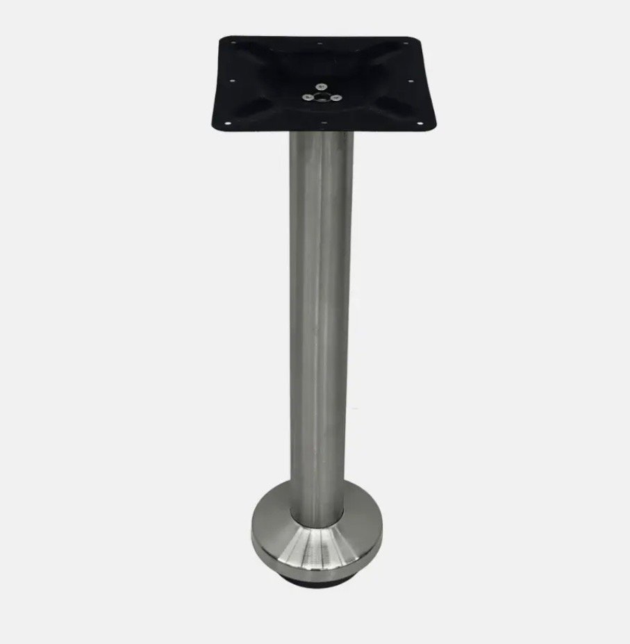 Boltin Table Base in Stainless Steel 28"