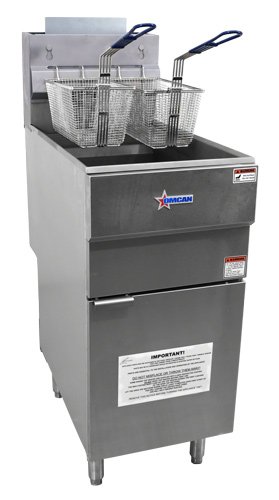 43422- 35-40 lb. Propane Gas Floor Fryer – 90,000 BTU