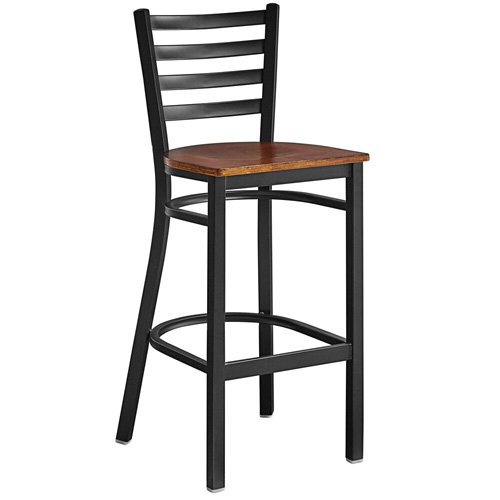 Walnut Wood Barstool