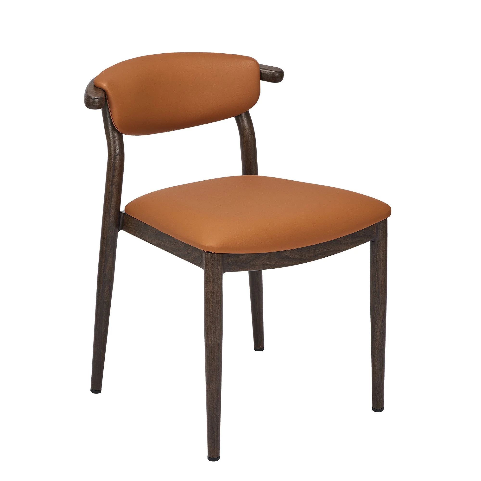 Boston-Walnut-Finish-Burnt-Orange-Vinyl-Chair_QuickShip_Metal_4.jpg
