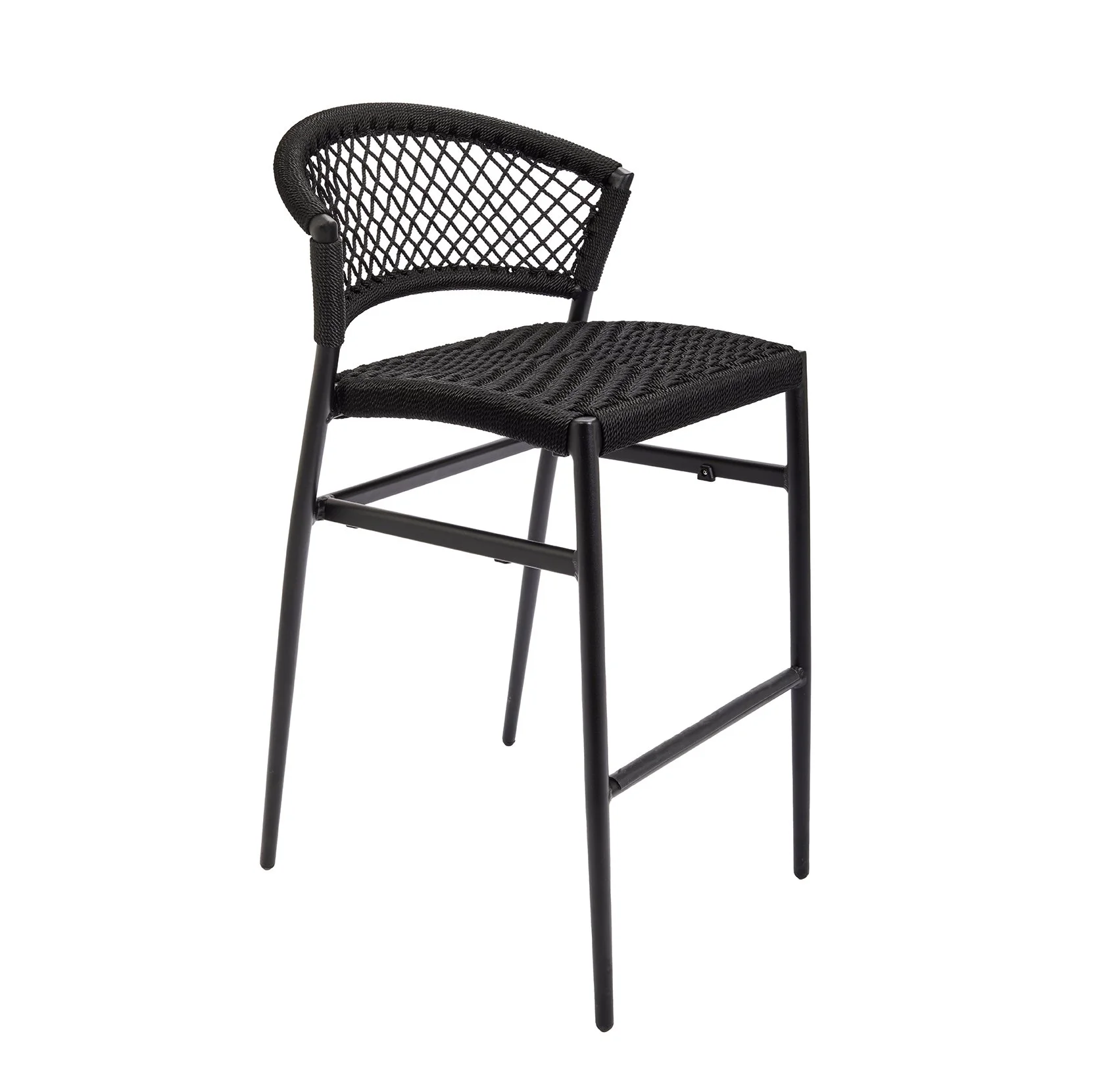 Rope Metal Bar Stool