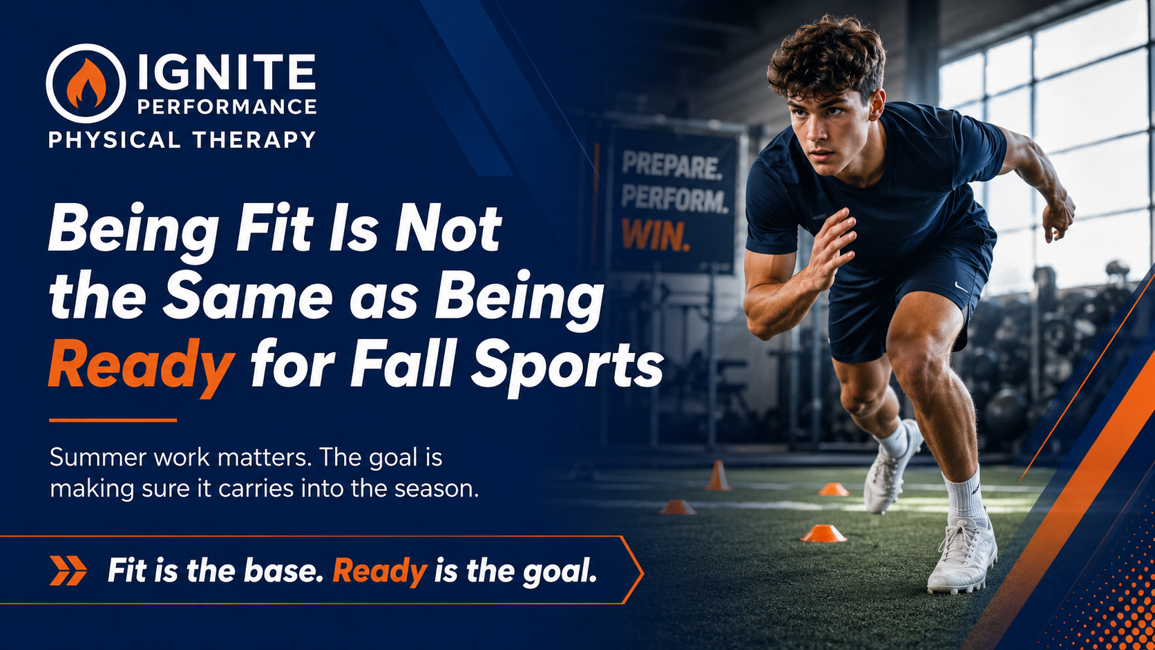 Being Fit Is Not the Same as Being Ready for Fall Sports