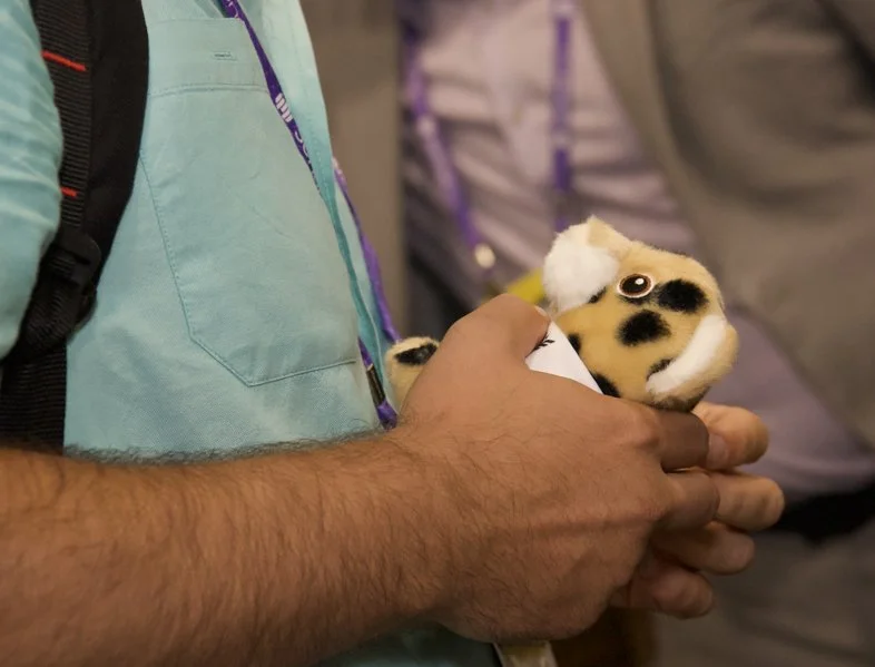 Little stuffed toys were extremely popular.