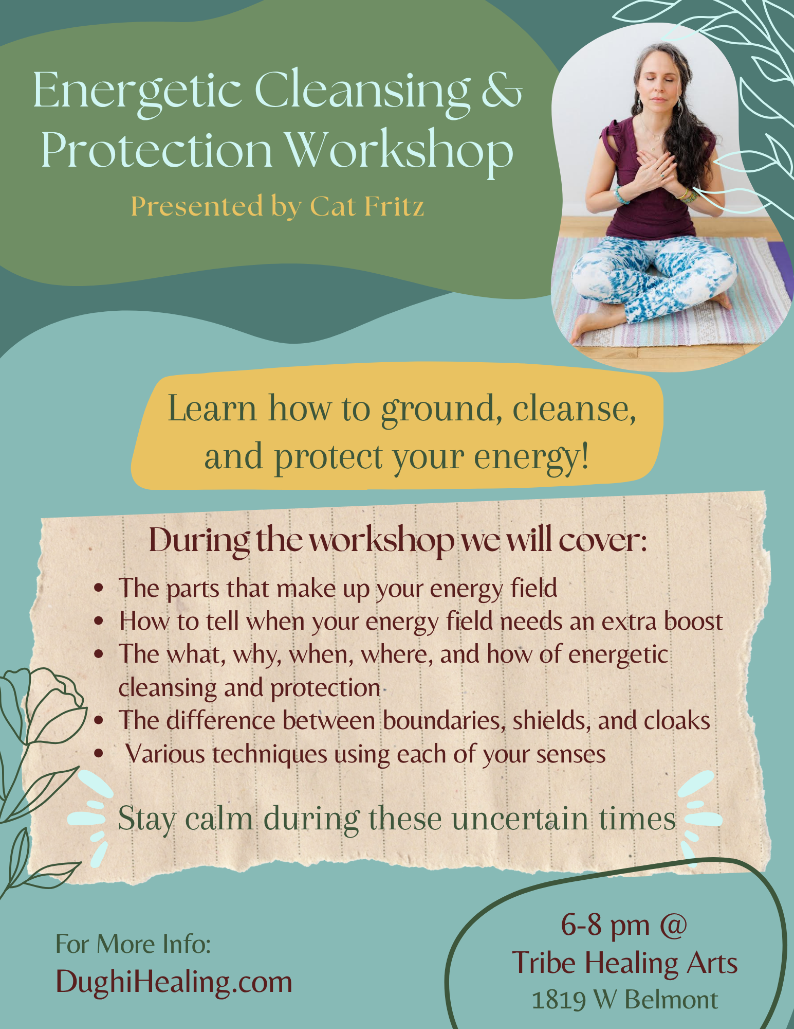 Energetic Cleansing & Protection