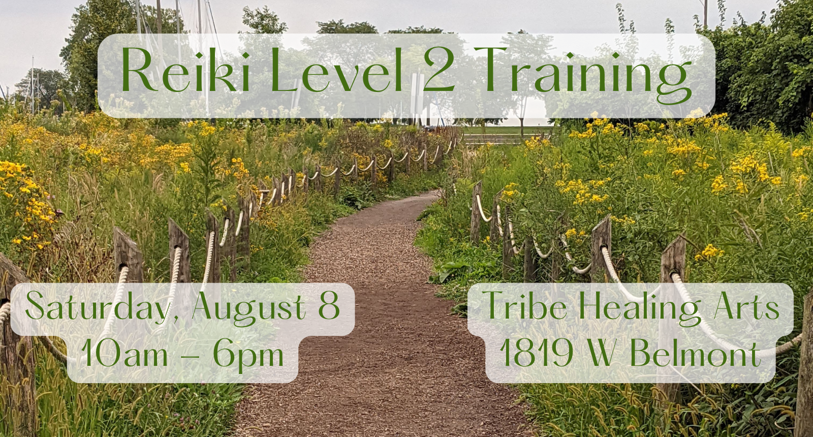 Reiki Level 2 Training @ Tribe Healing Arts