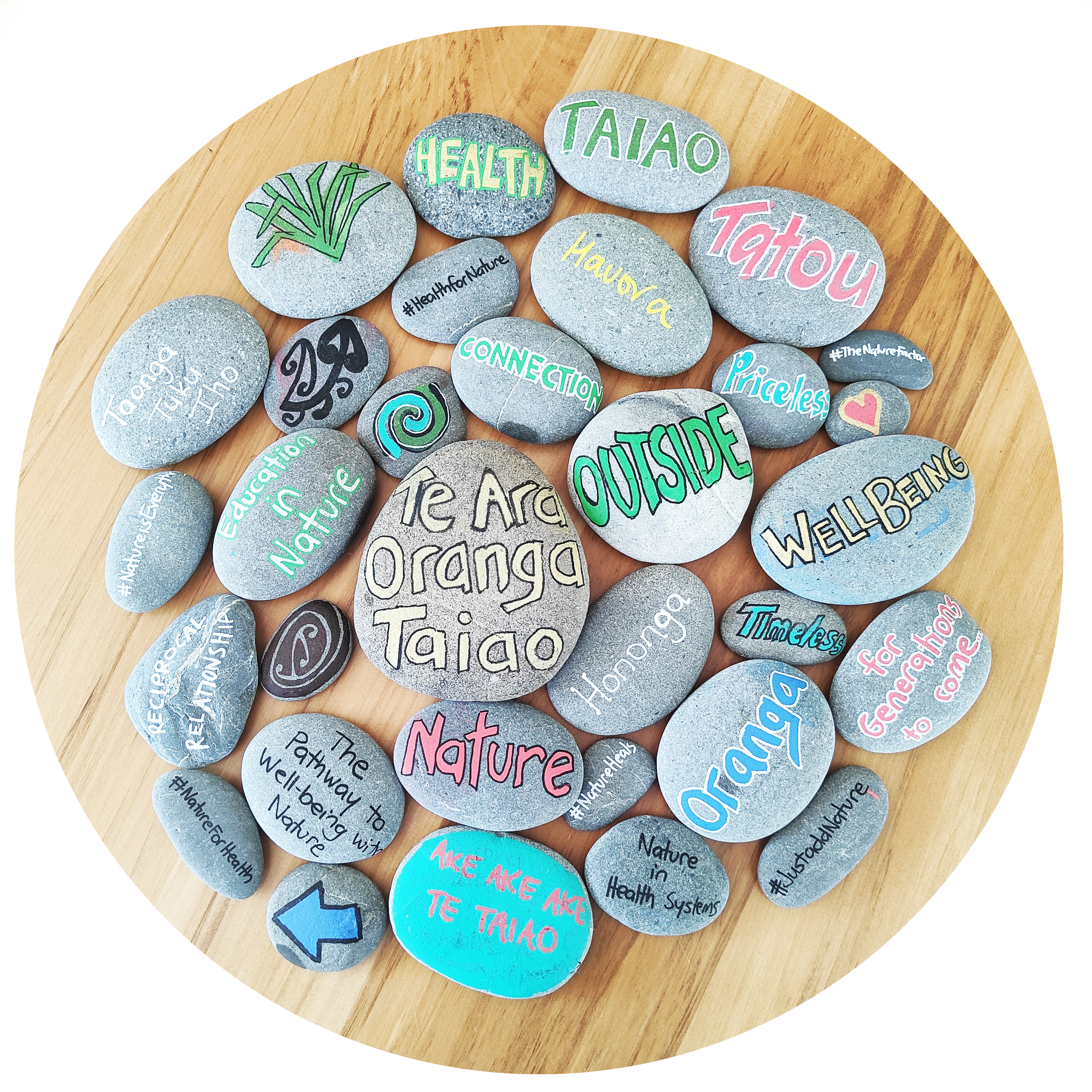 Te Ara Oranga Taiao logo circle