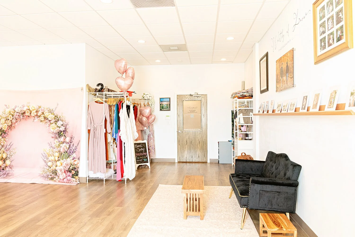 The studio of Worthy of Love Photography a Shenandoah Valley and Northern VA photographer