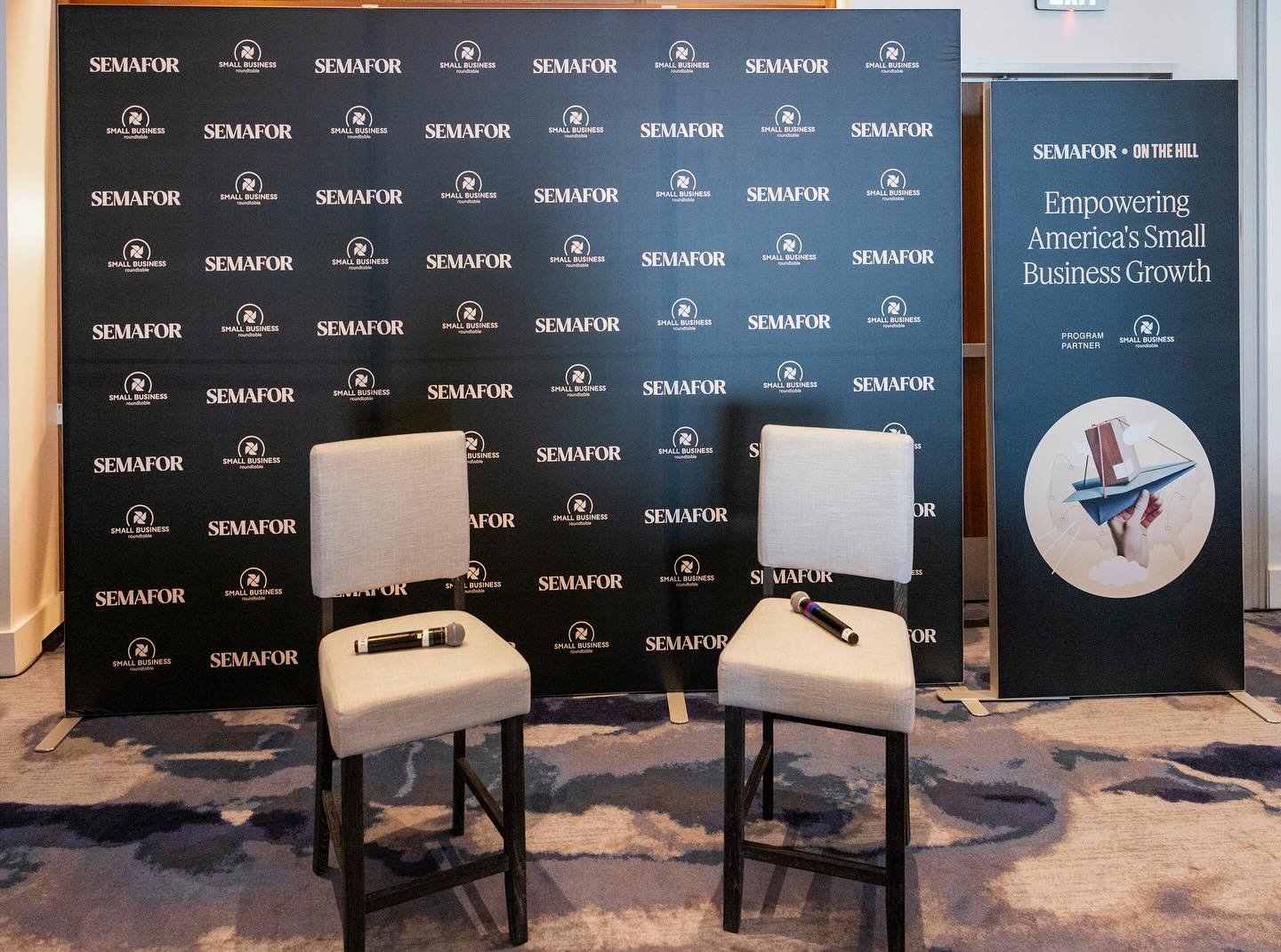 Another successful partnership with Semafor in Washington, DC! We&rsquo;re proud to showcase our custom 10&rsquo; and 3&rsquo; SEG displays created for their recent &ldquo;Semafor On the Hill&rdquo; event. 

Smart investment pays off - by investing i