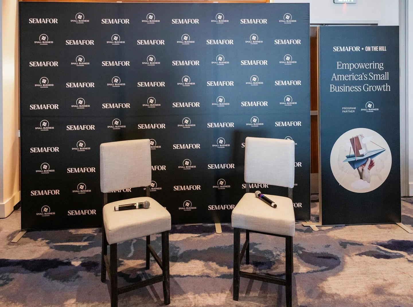 Another successful partnership with Semafor in Washington, DC! We&rsquo;re proud to showcase our custom 10&rsquo; and 3&rsquo; SEG displays created for their recent &ldquo;Semafor On the Hill&rdquo; event. 

Smart investment pays off - by investing i