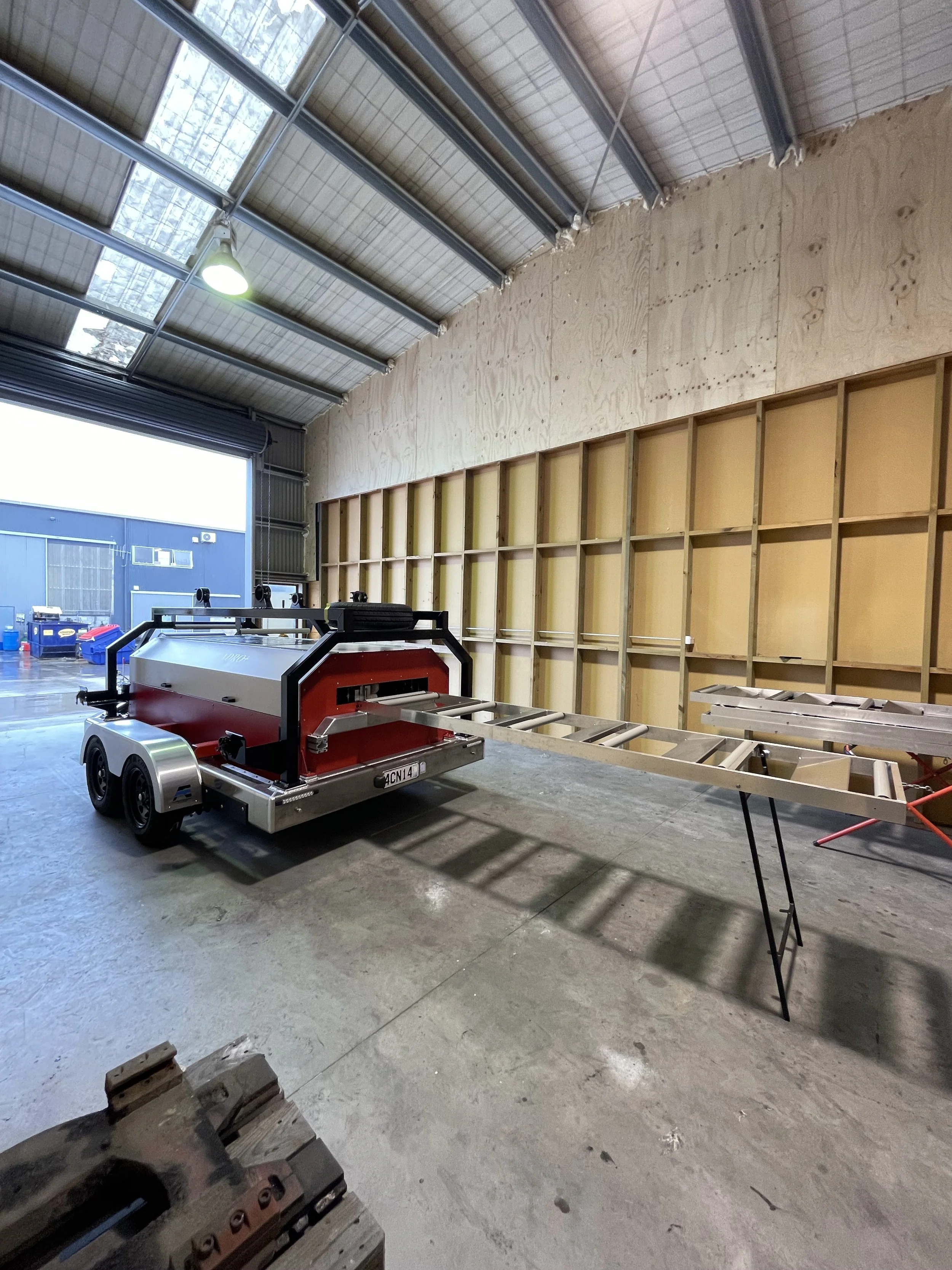 Clip together conveyor sections.